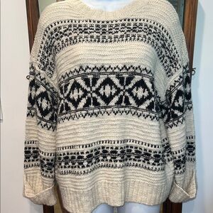 Polo Ralph Lauren Alpaca Wool Blend Nordic Sweater S